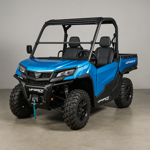 TK00161 CF MOTO UFORCE (EXCLUDES 1000 AND 600 MODELS) FULL UTV WINDSHIELD - STANDARD 3/16"