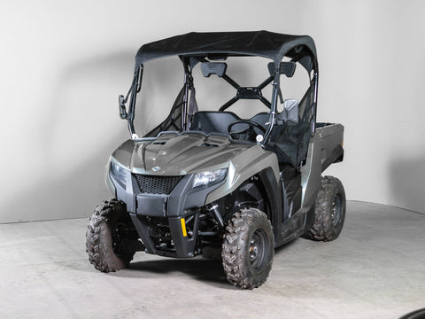 TK00182 2017+ ARCTIC CAT PROWLER 500 (COMPATIBLE WITH TRACKER 500) FULL UTV WINDSHIELD - STANDARD 3/16"- FOR SOFT OR NO TOP