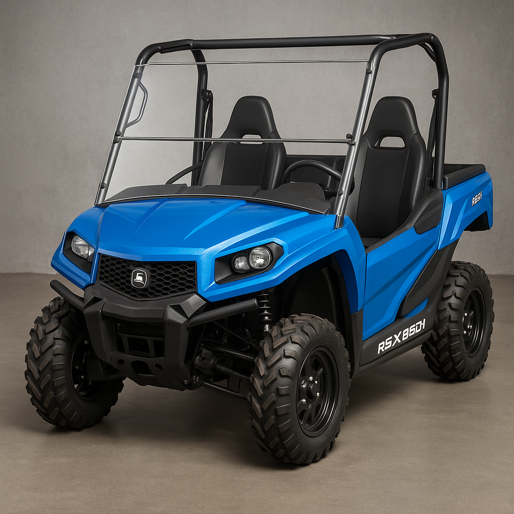 JOHN DEERE GATOR RSX TILTING UTV WINDSHIELD - FOR SOFT OR NO TOP (TK00595, TK00596 & TK00597)