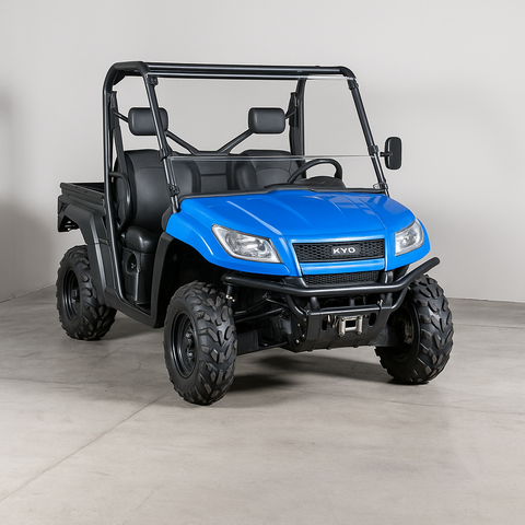 TK00982 2014+ KYMCO 450 HALF UTV WINDSHIELD - STANDARD 3/16"