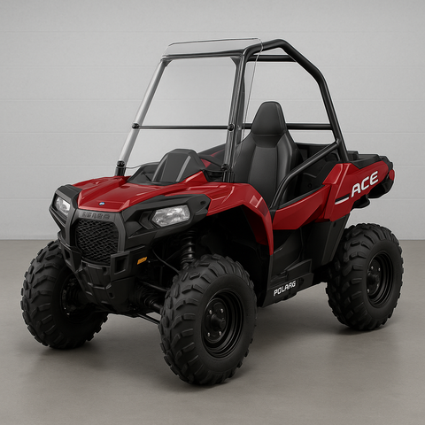 TK00931 POLARIS ACE FULL UTV WINDSHIELD - STANDARD 3/16"
