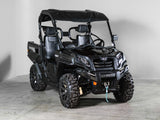 TK00384 CF MOTO UFORCE (EXCLUDES 500/800 FULL UTV WINDSHIELD - SCRATCH RESISTANT 1/4"