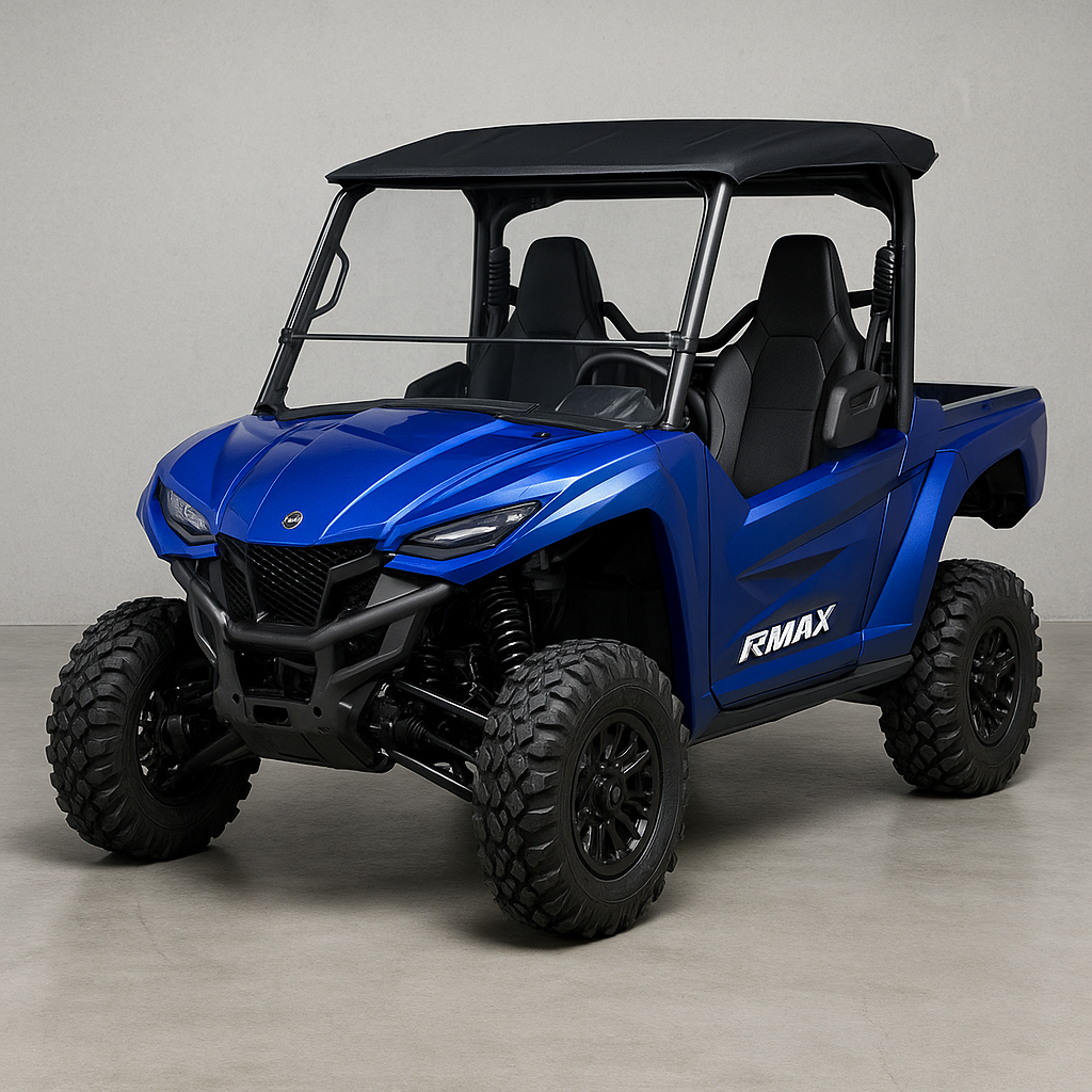 YAMAHA RMAX TILTING UTV WINDSHIELD - FOR FACTORY HARD TOP (TK00135, TK00309 & TK00852)