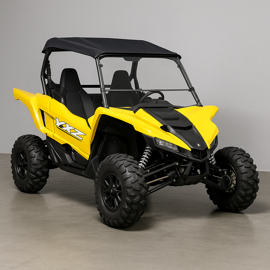 2019+ YAMAHA YXZ TILTING UTV WINDSHIELD - FOR SOFT OR NO TOP (TK00831, TK00832 & TK00833)