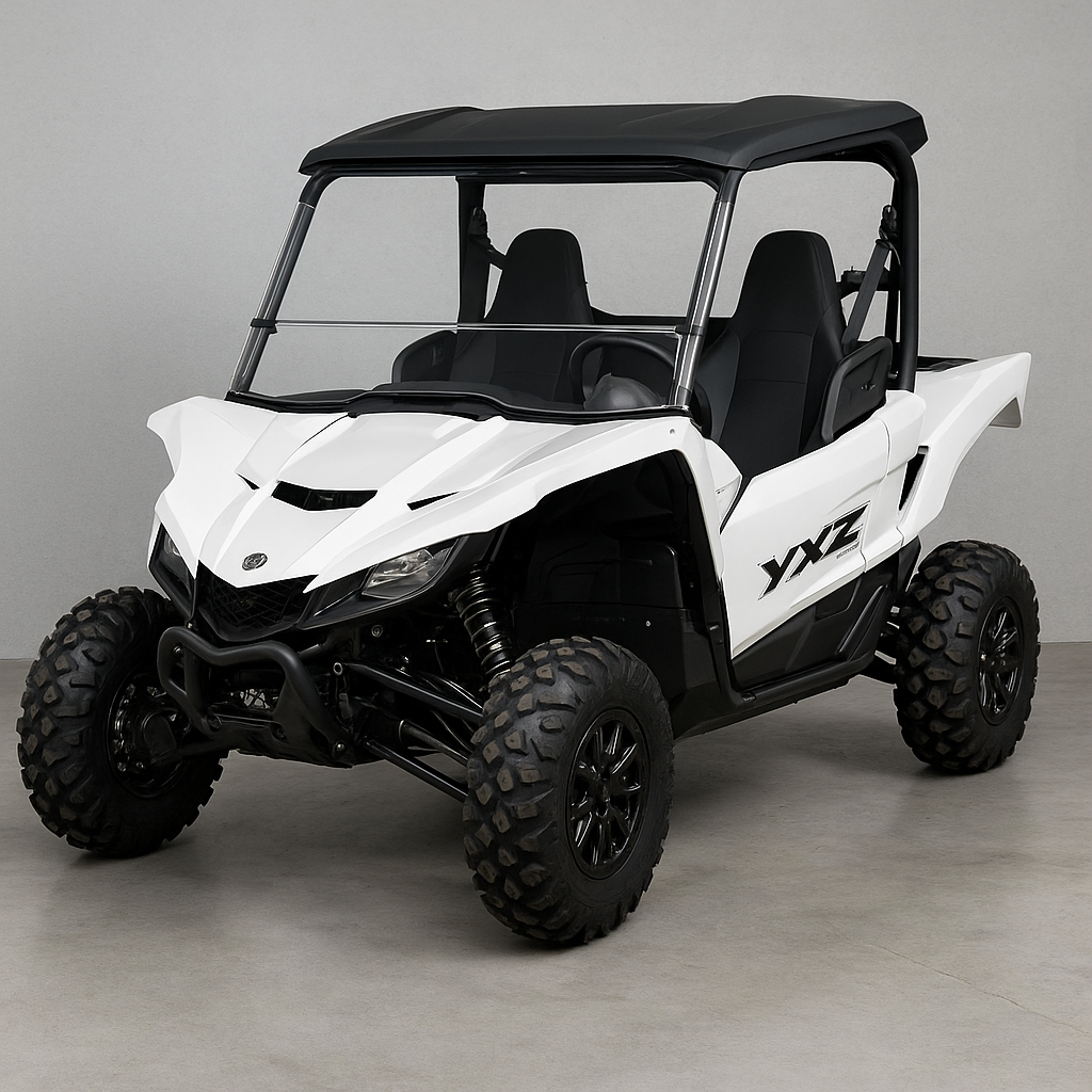 2019+ YAMAHA YXZ TILTING UTV WINDSHIELD - FOR FACTORY HARD TOP (TK00828, TK00829 & TK00830)