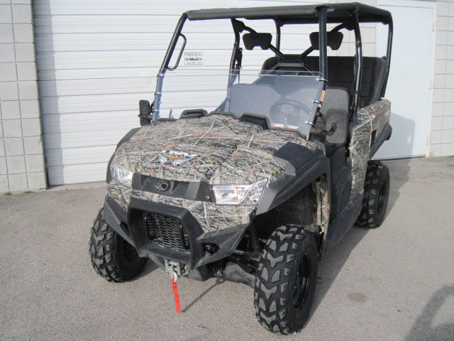 TK00983 2014-2023 KYMCO 450/450i HALF UTV WINDSHIELD - SCRATCH RESISTANT 3/16”