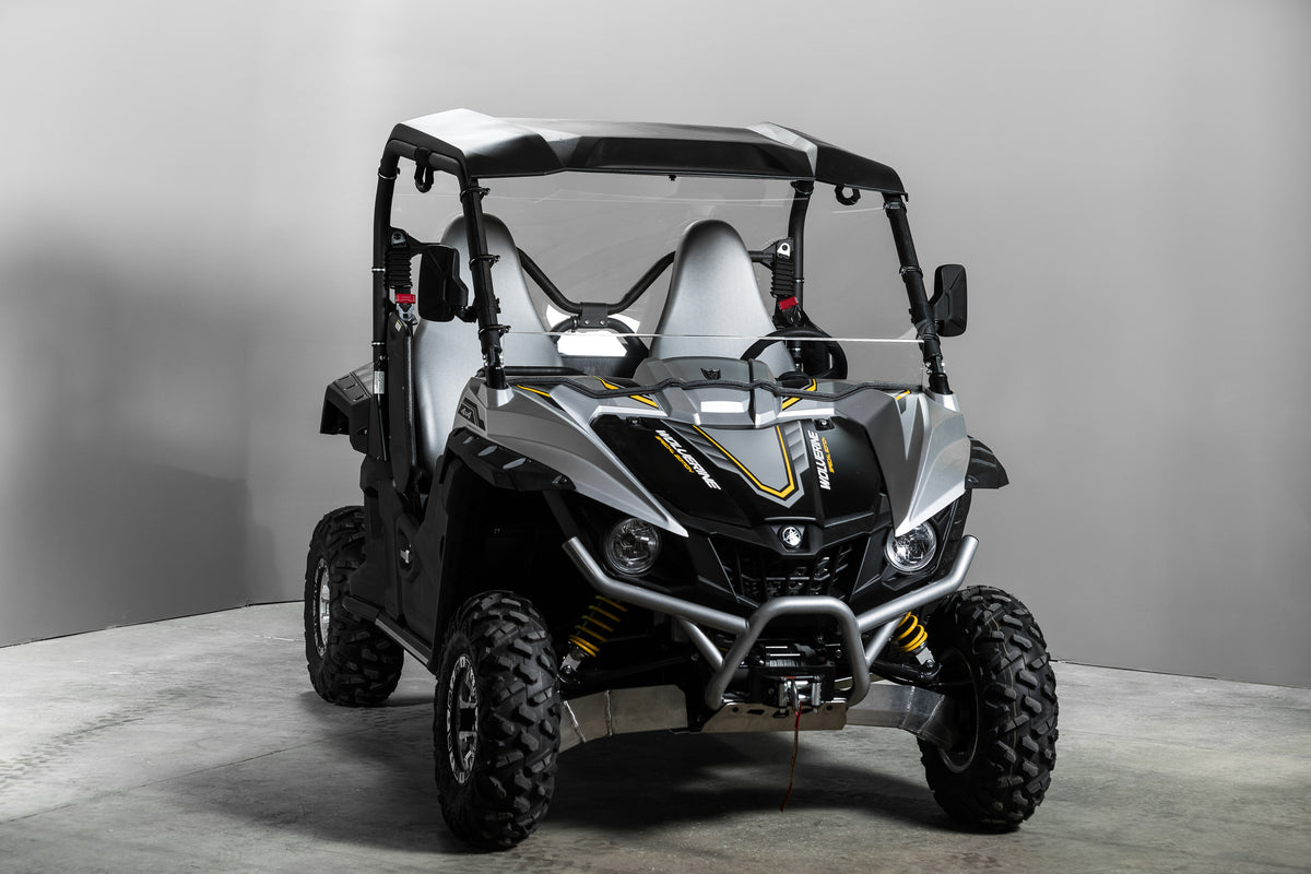 TK00847 YAMAHA WOLVERINE FULL UTV WINDSHIELD - STANDARD 3/16"