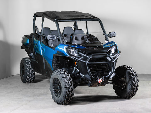 TK00203 CAN-AM COMMANDER 1000 WITH PRO FIT FRAME HALF UTV WINDSHIELD - SCRATCH RESISTANT 1/4"
