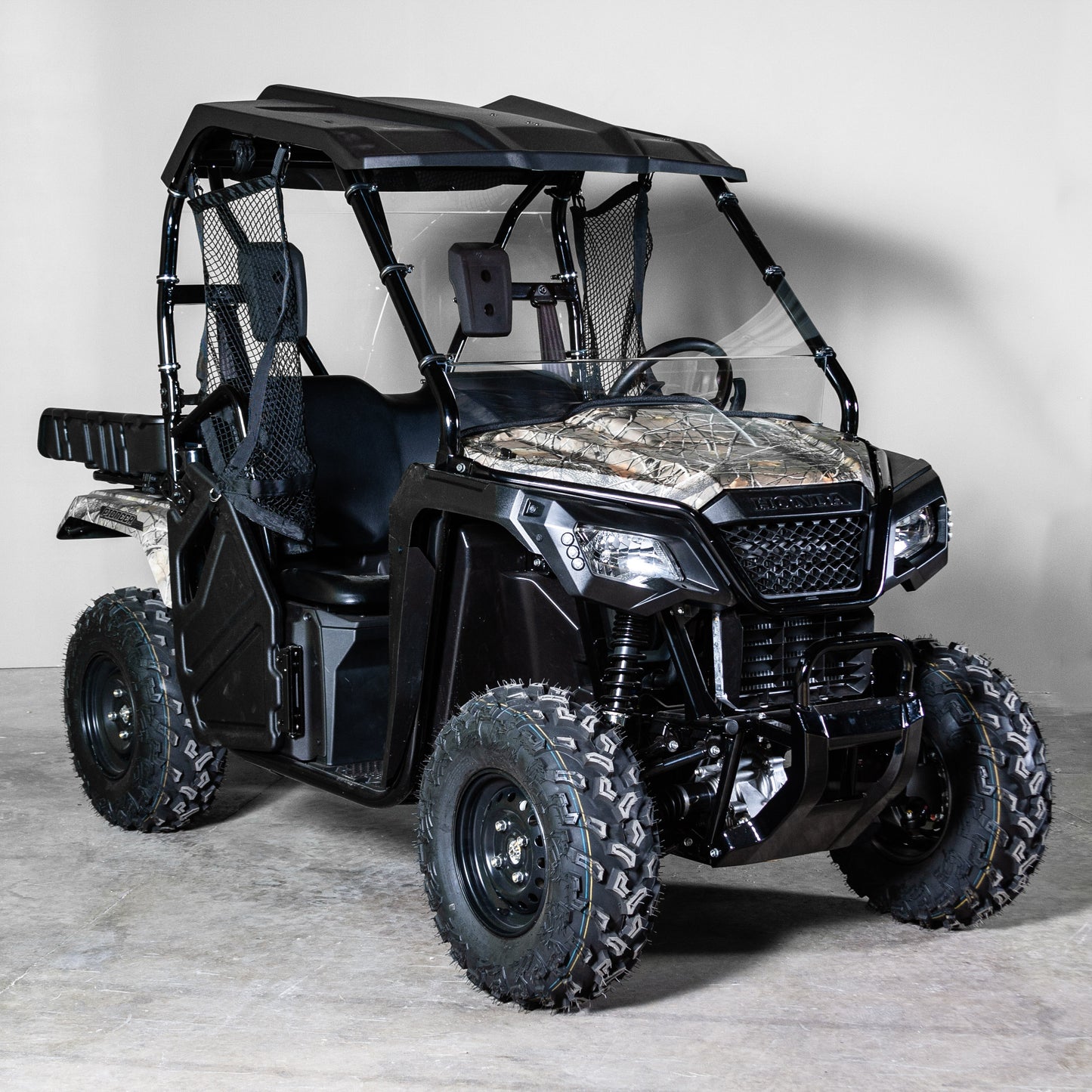 TK00628 2021+ HONDA PIONEER 520 FULL UTV WINDSHIELD - STANDARD 3/16"