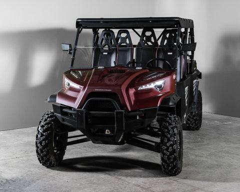 TK00728 ODES DOMINATOR X HALF UTV WINDSHIELD - SCRATCH RESISTANT 3/16”