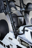 Kawasaki T4 Half UTV Windshield 3/16" - Scratch Resistant