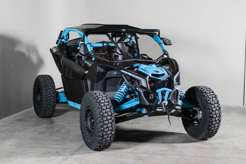TK00495 CAN-AM MAVERICK X3 (WORKS WITH INTRUSION BARS) FULL UTV WINDSHIELD - SCRATCH RESISTANT 1/4”