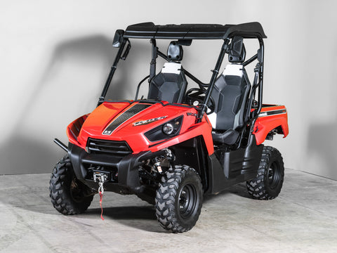 TK00891 2010-2013 KAWASAKI TERYX 2 SEATER FULL UTV WINDSHIELD - SCRATCH RESISTANT 1/4”