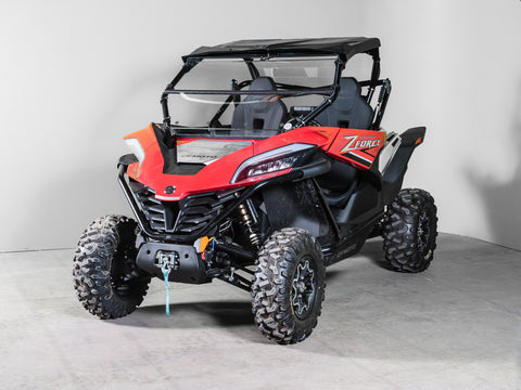 TK00525 CF MOTO ZFORCE 950 TILTING UTV WINDSHIELD - STANDARD 3/16" - FOR SOFT OR NO TOP