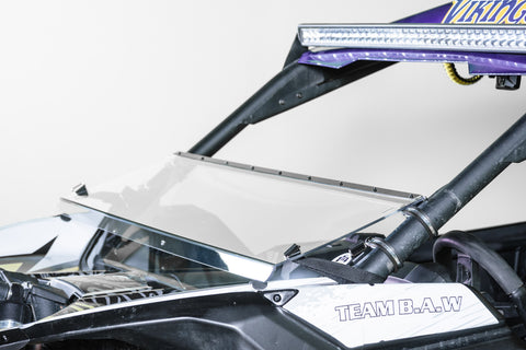 TK00509 CAN-AM MAVERICK X3 (WITHOUT INTRUSION BARS) TILTING UTV WINDSHIELD - STANDARD 3/16" - FOR SOFT OR NO TOP
