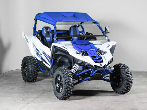 TK00951 2016-2018 YAMAHA YXZ TILTING UTV WINDSHIELD - SCRATCH RESISTANT 1/4" - FOR SOFT OR NO TOP