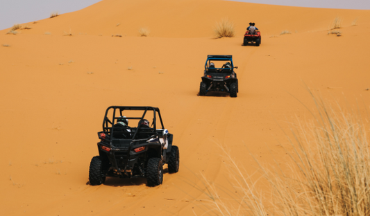How to Avoid the Dust and Sand Swirl in Your UTV