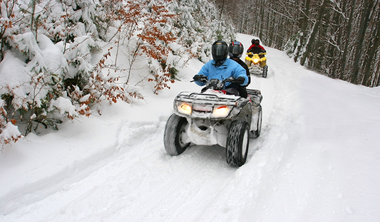 Should You Ride Your ATV in the Snow?