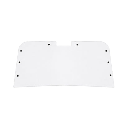 2006-2010 Arctic Cat Prowler rear UTV windshield, clear polycarbonate panel with notched top edge