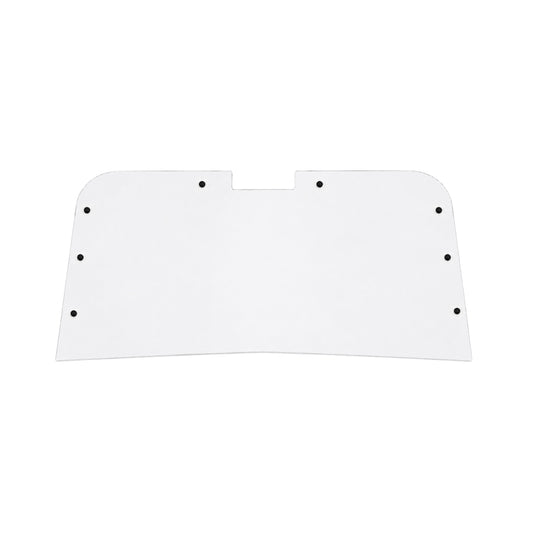 2006-2010 Arctic Cat Prowler rear UTV windshield, clear polycarbonate panel with notched top edge