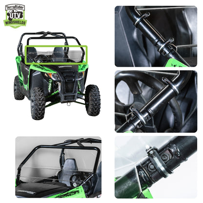 2014-2017 Arctic Cat Wildcat Trail / Sport Half UTV WIndshield