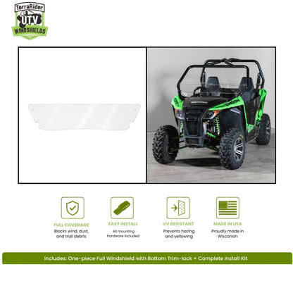 2014-2017 Arctic Cat Wildcat Trail / Sport Half UTV WIndshield