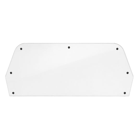 2014-2017 Arctic Cat Wildcat Trail and Sport rear UTV windshield, clear polycarbonate panel
