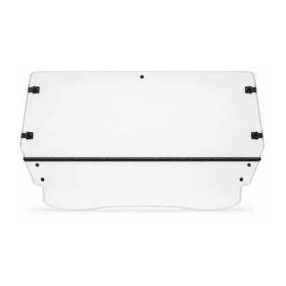 2014-2017 Arctic Cat Wildcat Trail and Sport tilting UTV windshield, clear polycarbonate with black center hinge
