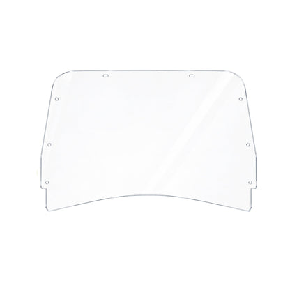 TerraRider full front UTV windshield panel for the 2015-2017 Arctic Cat Prowler HDX and XT, 31 inches tall by 53 inches wide, mounting holes along the edges