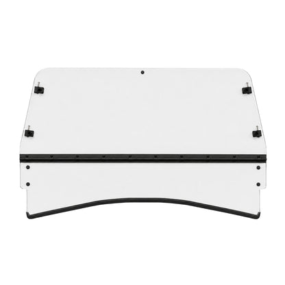 2015-2017 Arctic Cat Prowler HDX tilting UTV windshield, clear polycarbonate with black center hinge