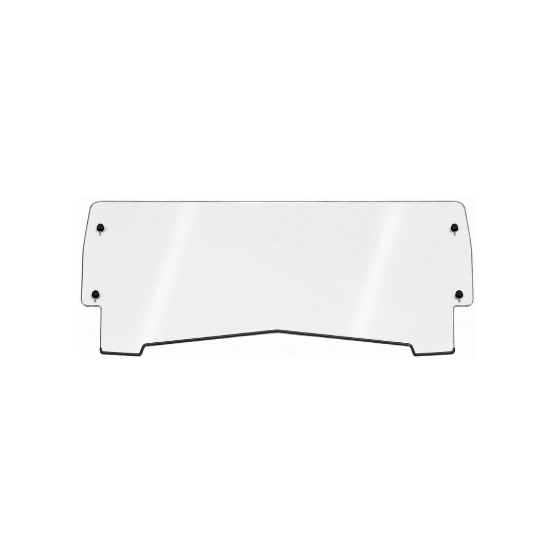 2015-2018 Bennche Spire 1000 half windshield, one-piece clear polycarbonate panel with bottom trim