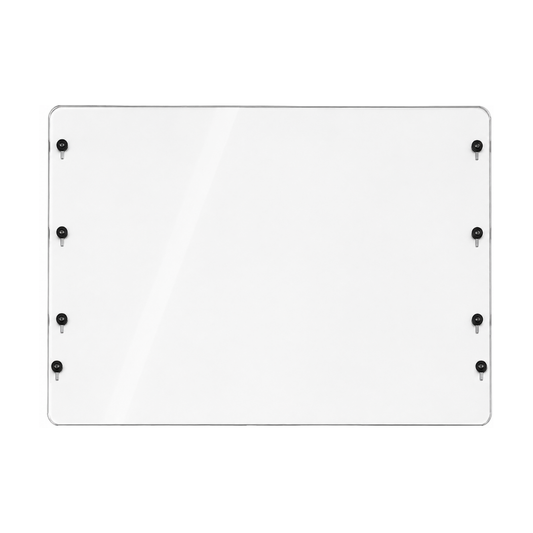 2016-2021 Can-Am Defender full UTV windshield, clear one-piece polycarbonate panel
