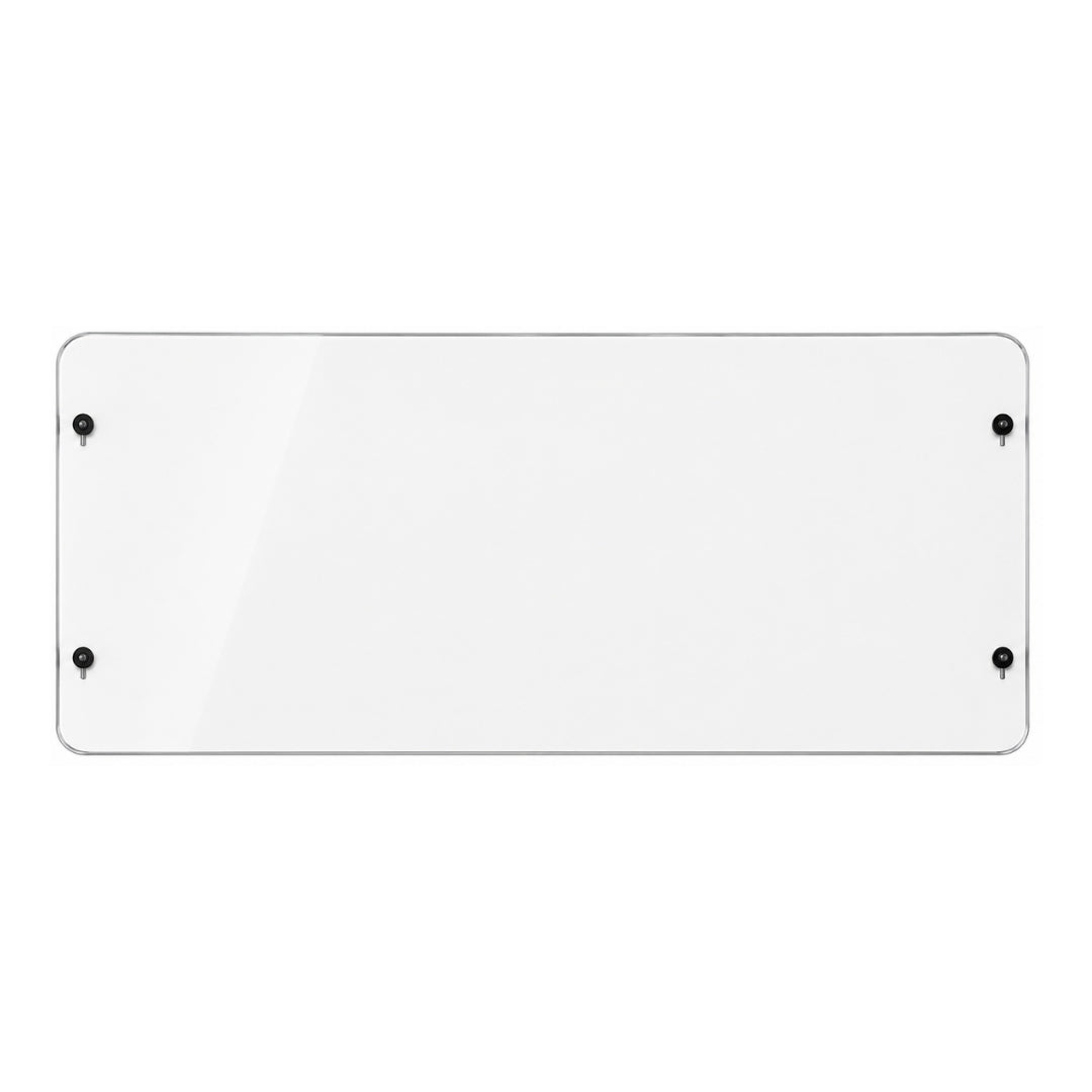 2016-2021 Can-Am Defender half UTV windshield, clear one-piece polycarbonate panel