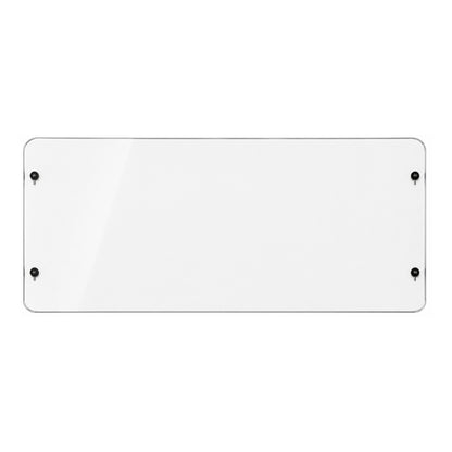 2016-2021 Can-Am Defender half UTV windshield, clear one-piece polycarbonate panel