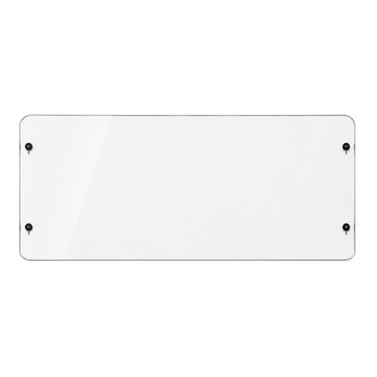 2016-2021 Can-Am Defender half UTV windshield, clear one-piece polycarbonate panel