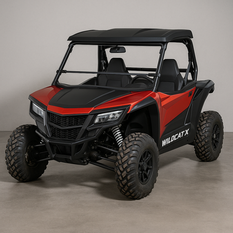 TK00442 ARCTIC CAT WILDCAT XX FULL UTV WINDSHIELD - STANDARD 3/16"