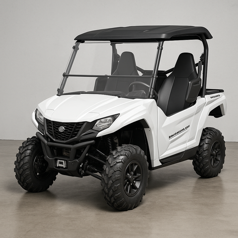 TK00283 YAMAHA WOLVERINE TILTING UTV WINDSHIELD - STANDARD 3/16" - FOR FACTORY HARD TOP