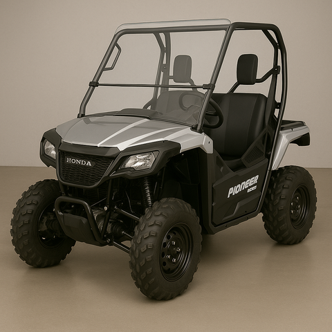 TK00606 2014-2016 HONDA PIONEER 500 FULL UTV WINDSHIELD - STANDARD 3/16"