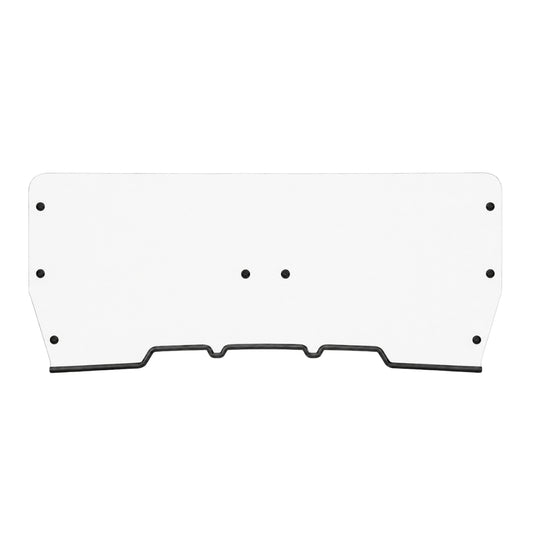 2017-2022 Arctic Cat Prowler 500 and Tracker 500S half UTV windshield, clear polycarbonate
