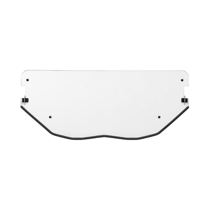 2017-2026 Can-Am Maverick X3 half windshield, clear polycarbonate panel with bottom trim
