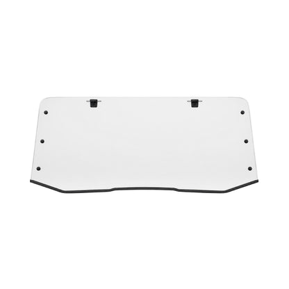 2018-2025 Arctic Cat and Textron Wildcat XX full UTV windshield, clear one-piece polycarbonate with black bottom trim