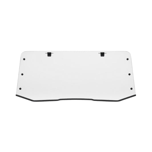 2018-2025 Arctic Cat and Textron Wildcat XX full UTV windshield, clear one-piece polycarbonate with black bottom trim