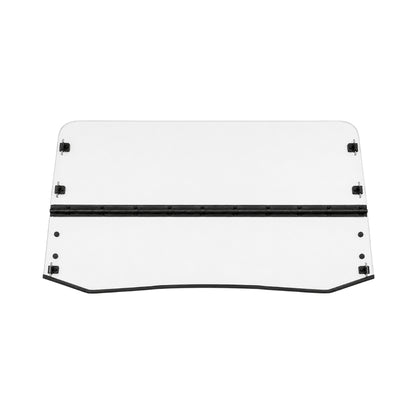2018-2025 Arctic Cat and Textron Wildcat XX tilting UTV windshield, clear polycarbonate with black center hinge