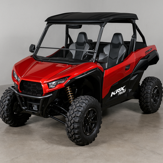 2022+ KAWASAKI KRX 1000 TILTING UTV WINDSHIELD - FOR FACTORY HARD TOP (TK00641, TK00642 & TK00643)
