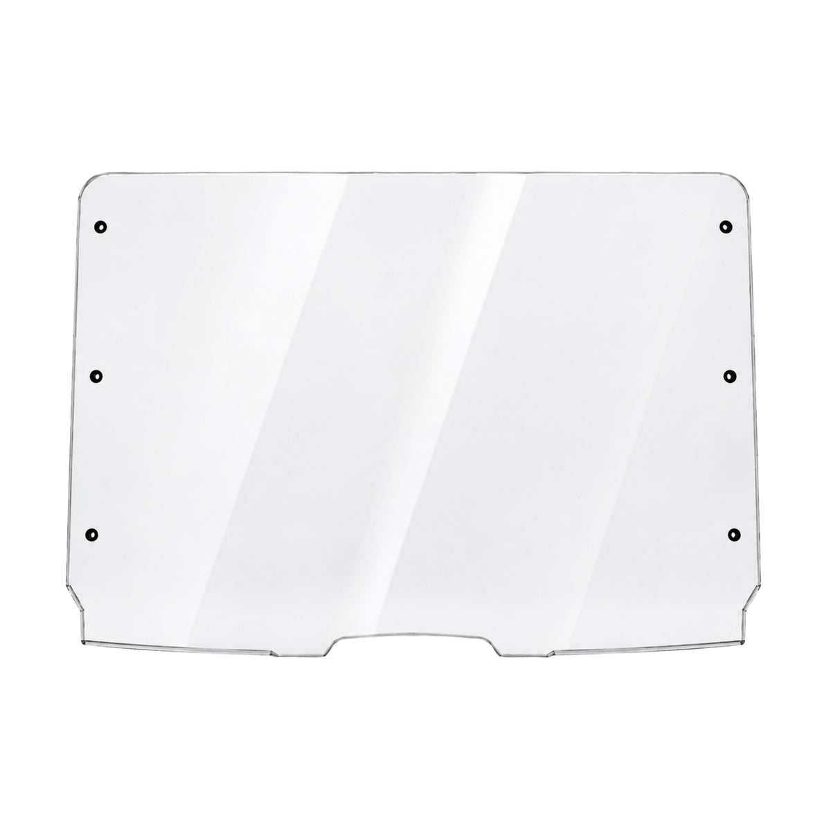 2021-2026 Can-Am Commander full UTV windshield, clear one-piece polycarbonate panel
