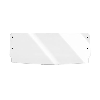 2021-2026 Can-Am Commander half UTV windshield, clear one-piece polycarbonate panel