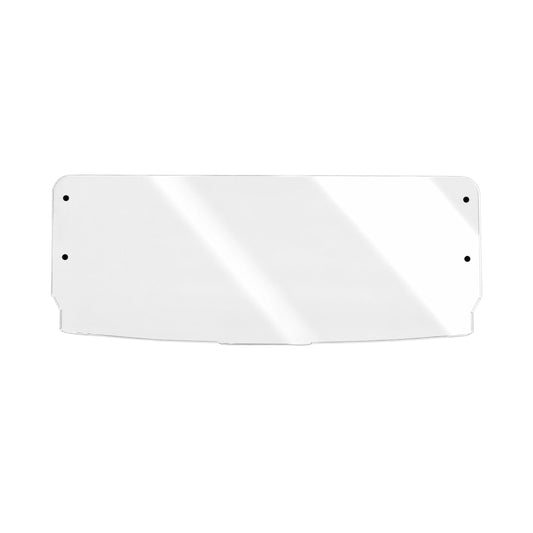 2021-2026 Can-Am Commander half UTV windshield, clear one-piece polycarbonate panel