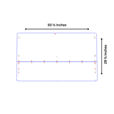 TK00536 CFMOTO UFORCE 600 2021+ WITH PRO FIT FRAME TILTING UTV WINDSHIELD - SCRATCH RESISTANT 1/4" - FOR FACTORY HARD TOP