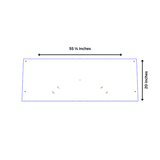 2018-2024 ARCTIC CAT PROWLER PRO WITH PRO FIT FRAME (COMPATIBLE WITH TRACKER 800SX) REAR UTV WINDSHIELD (TK00113 & TK00153)