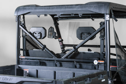 2021+ CFMOTO UFORCE 600 WITH PRO FIT FRAME REAR UTV WINDSHIELD (TK00543 & TK00544)